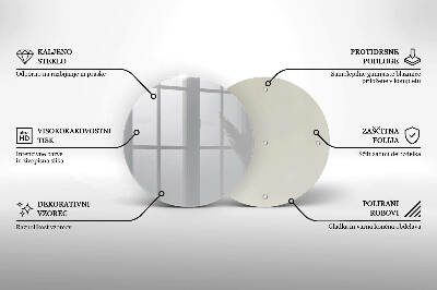 Piatto in vetro per candele di colore grigio
