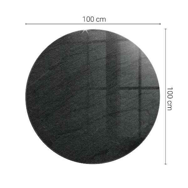 Top tavolo rotondo con texture in pietra naturale