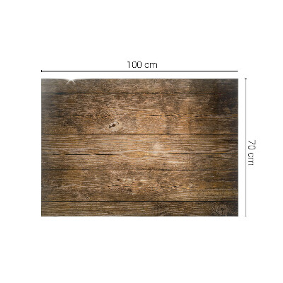 Piano in vetro per tavolo rettangolare con struttura in legno ecologico