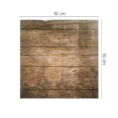 Piano in vetro per tavolo rettangolare con struttura in legno ecologico