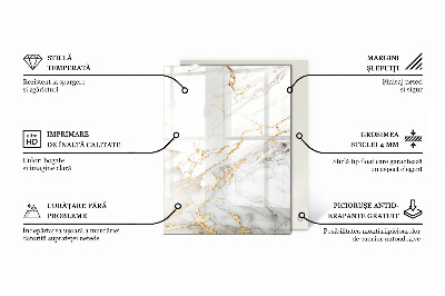 Piano in vetro per tavolo rettangolare con struttura in legno ecologico