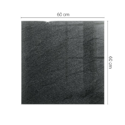 Piano in vetro per tavolo rettangolare con motivo a trama di pietra
