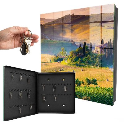 Cassetta portachiavi da muro Idillio toscano