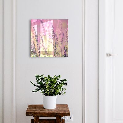 Cassetta portachiavi Giardino viola