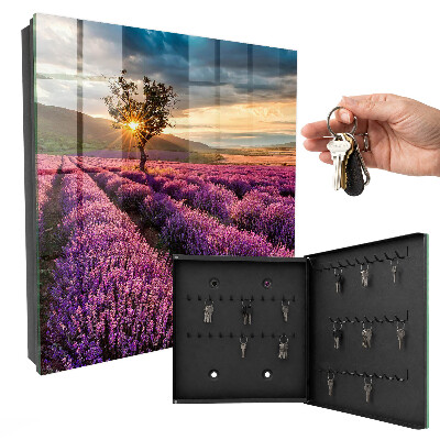 Cassetta portachiavi Tramonto color lavanda