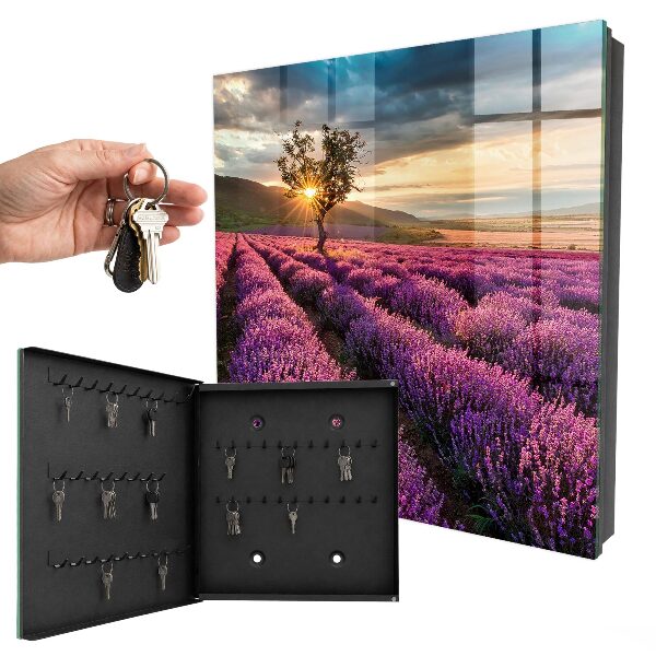 Cassetta portachiavi Tramonto color lavanda