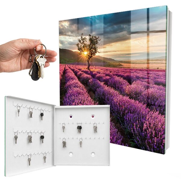 Cassetta portachiavi Tramonto color lavanda