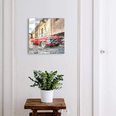 Cassetta portachiavi da muro Auto retrò