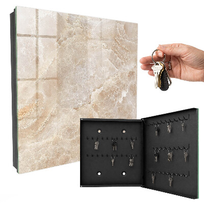 Cassetta portachiavi Marmo beige
