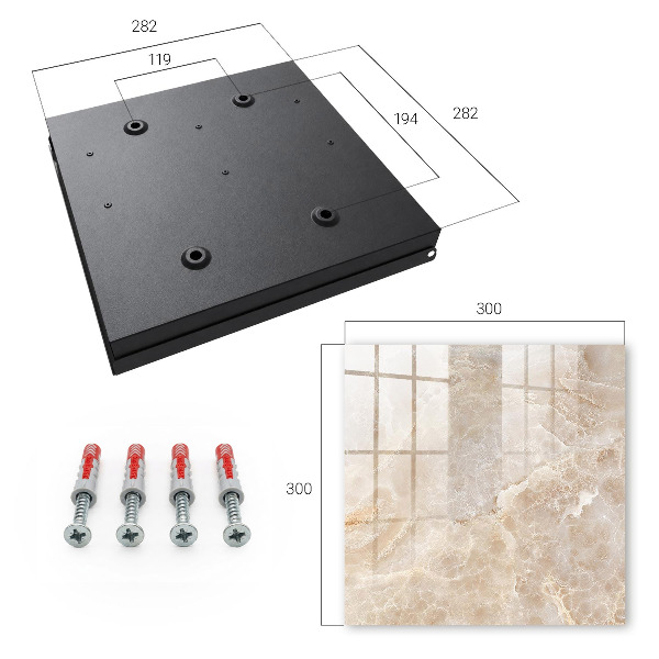 Cassetta portachiavi Marmo beige