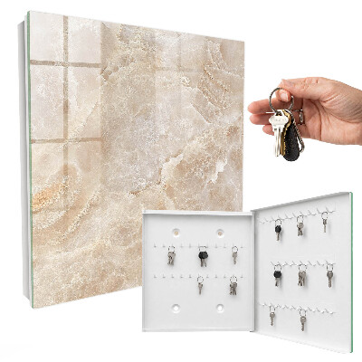 Cassetta portachiavi Marmo beige