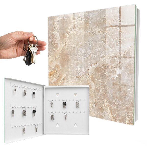 Cassetta portachiavi Marmo beige