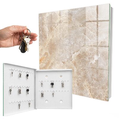 Cassetta portachiavi Marmo beige