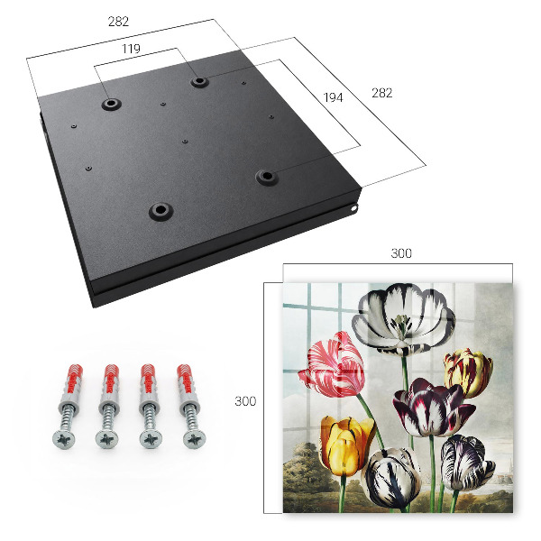 Armadietto portachiavi da parete Restate in contatto