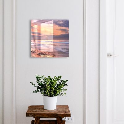 Cassetta portachiavi da muro Tramonto
