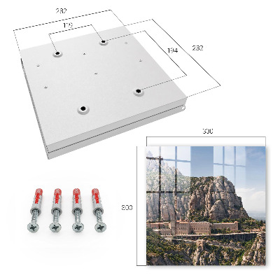 Cassetta portachiavi Architettura di montagna