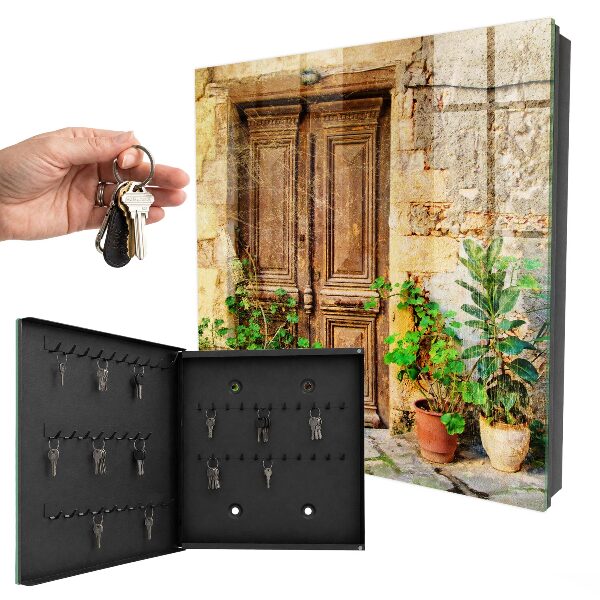 Armadietto portachiavi da parete Porte rustiche