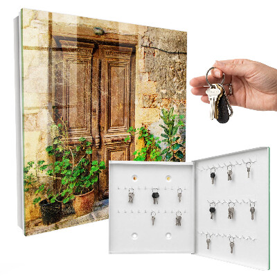 Armadietto portachiavi da parete Porte rustiche