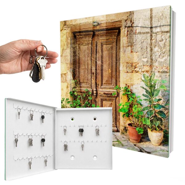 Armadietto portachiavi da parete Porte rustiche
