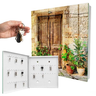 Armadietto portachiavi da parete Porte rustiche
