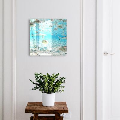 Cassetta portachiavi da muro Vita acquatica