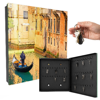 Cassetta portachiavi da muro Canale di Venezia