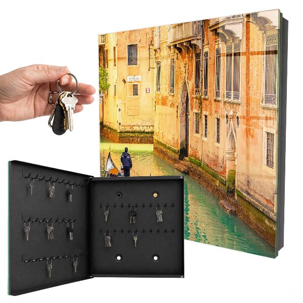 Cassetta portachiavi da muro Canale di Venezia