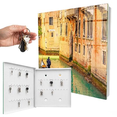 Cassetta portachiavi da muro Canale di Venezia