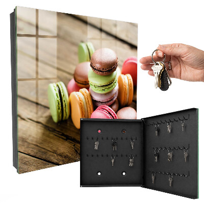 Armadietto portachiavi da parete Dolci colorati