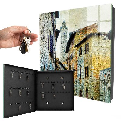 Cassetta portachiavi da muro Via Mediterranea