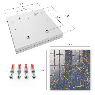 Cassetta portachiavi Linee decorative