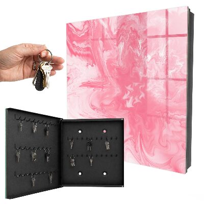 Cassetta portachiavi da muro Schiuma rosa