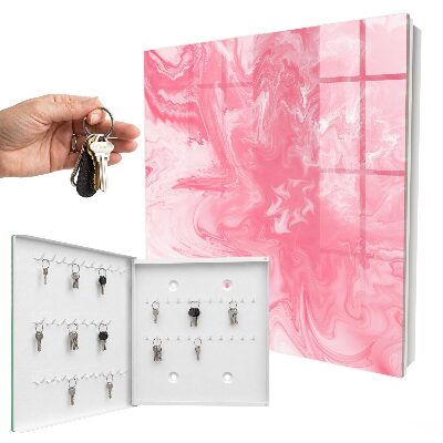 Cassetta portachiavi da muro Schiuma rosa