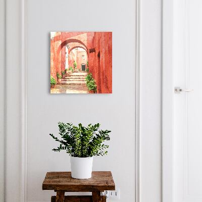 Cassetta portachiavi da muro Via Rossa