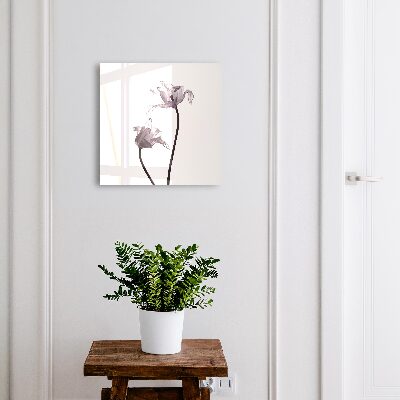 Armadietto portachiavi da parete Fiori minimalisti