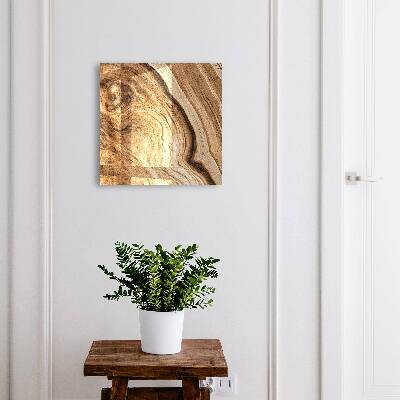 Cassetta portachiavi da muro Onde di legno