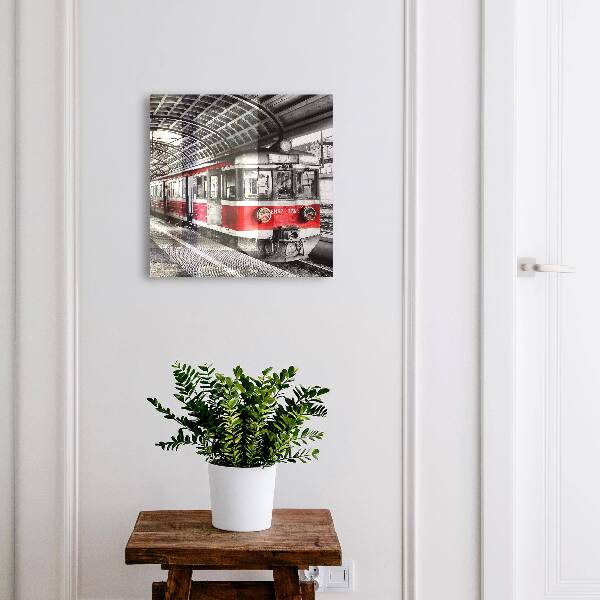 Armadietto portachiavi da parete Simmetria ferroviaria