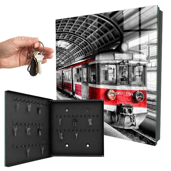 Armadietto portachiavi da parete Simmetria ferroviaria