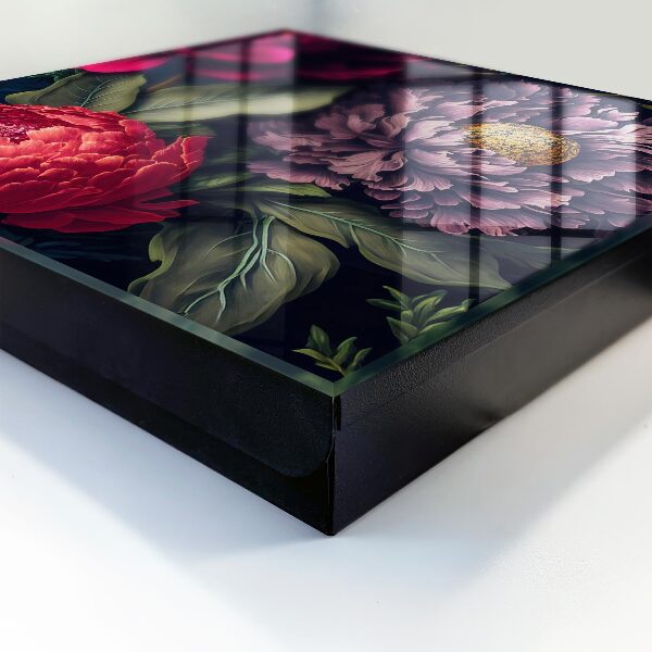 Cassetta portachiavi Fiori di lusso