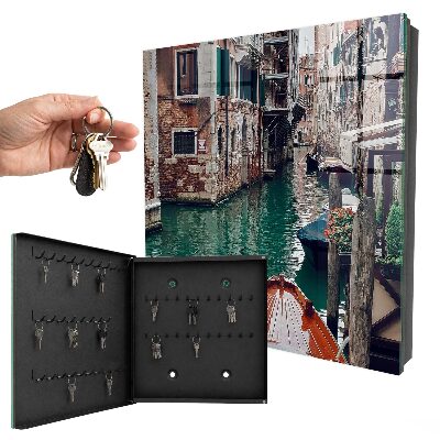 Armadietto portachiavi da parete Venezia romantica