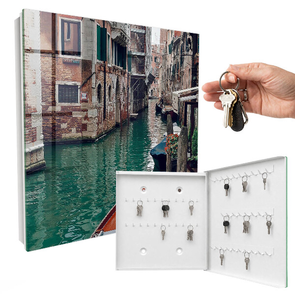 Armadietto portachiavi da parete Venezia romantica