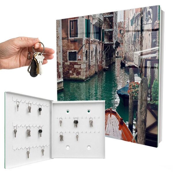 Armadietto portachiavi da parete Venezia romantica