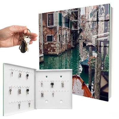 Armadietto portachiavi da parete Venezia romantica