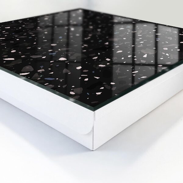 Armadietto portachiavi da parete Terrazzo nero