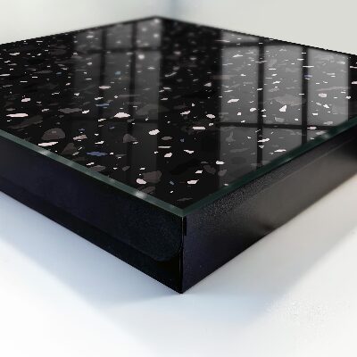 Armadietto portachiavi da parete Terrazzo nero