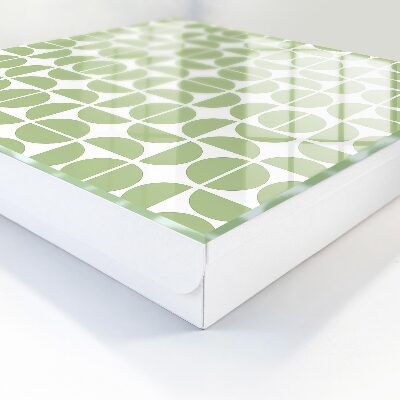 Armadietto portachiavi da parete Geometria verde
