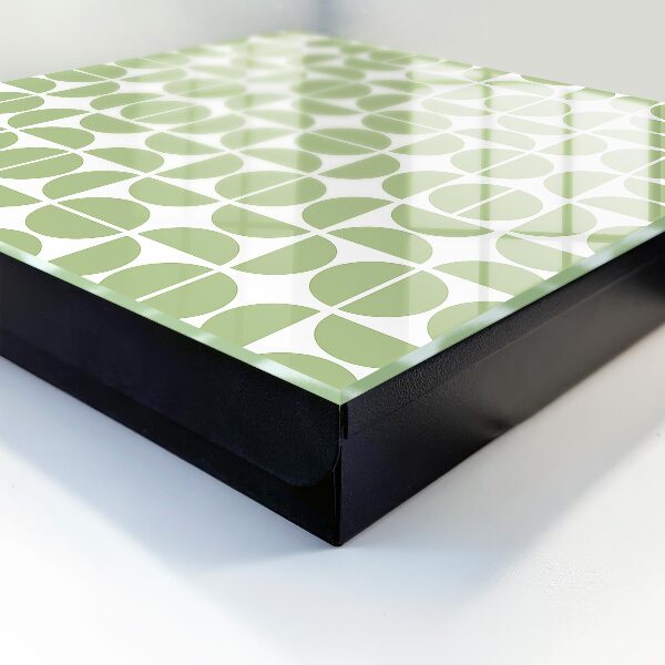 Armadietto portachiavi da parete Geometria verde