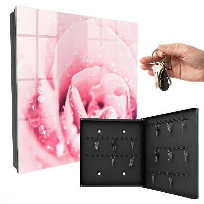 Cassetta portachiavi da muro Delizioso rosa