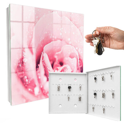 Cassetta portachiavi da muro Delizioso rosa