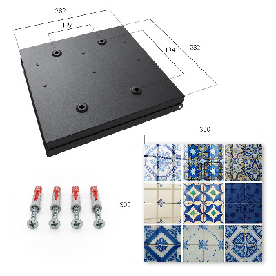 Armadietto portachiavi da parete Piastrelle Azulejos